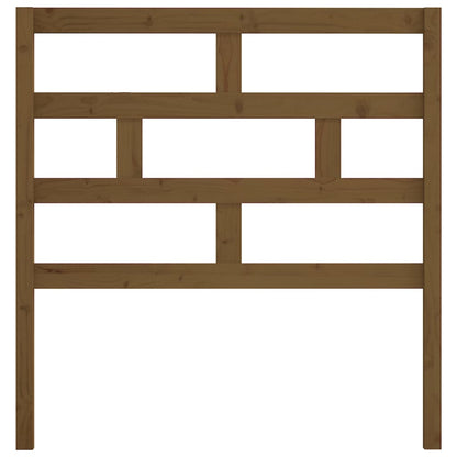 Hoofdbord 06X4X00 Cm Massief Grenenhout 106 x 100 cm Honingbruin