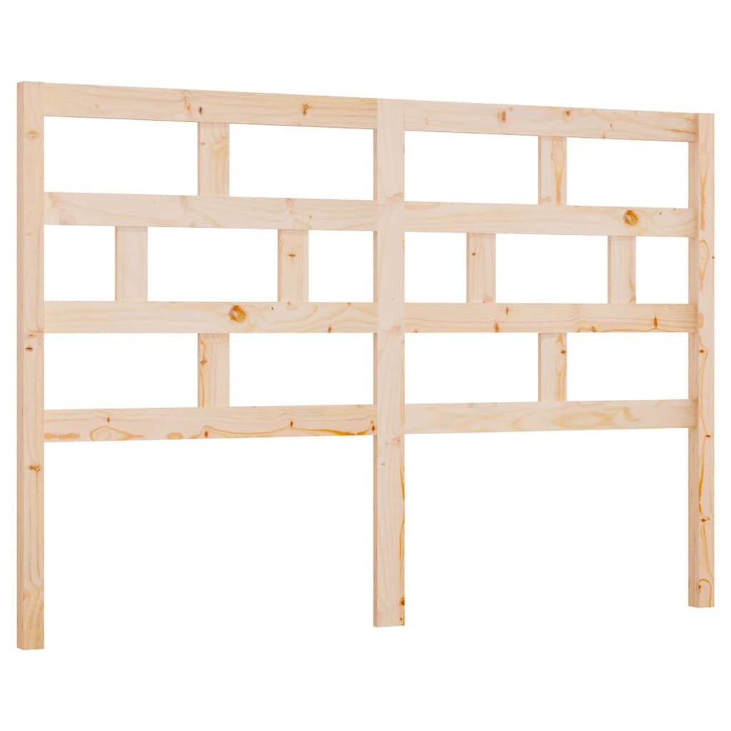 Hoofdbord 26X4X00 Cm Massief Grenenhout 126 x 100 cm Naturel