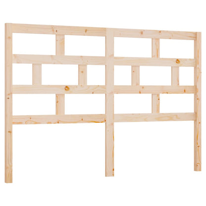 Hoofdbord 4X4X00 Cm Massief Grenenhout 141 x 100 cm Naturel