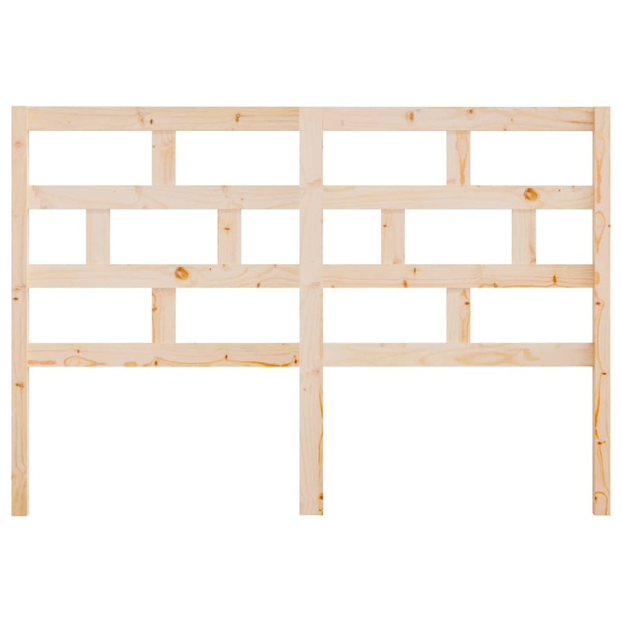 Hoofdbord 4X4X00 Cm Massief Grenenhout 141 x 100 cm Naturel