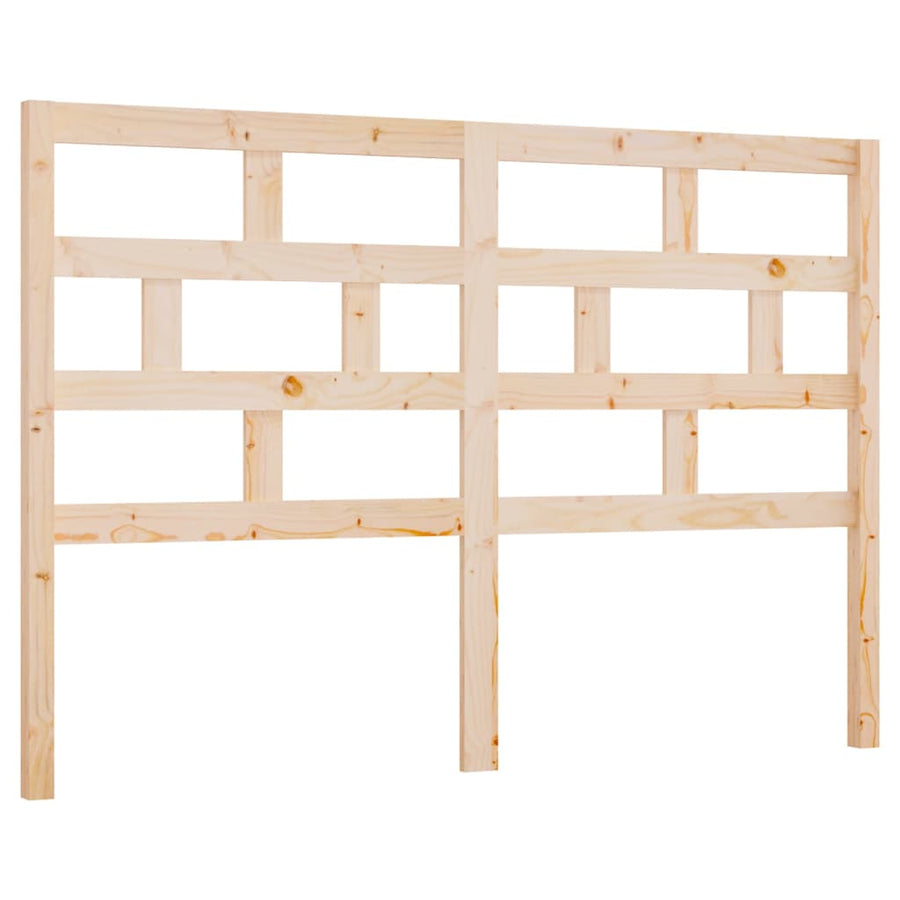 Hoofdbord 46X4X00 Cm Massief Grenenhout 146 x 100 cm Naturel