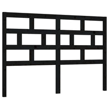 Hoofdbord 46X4X00 Cm Massief Grenenhout 146 x 100 cm Zwart