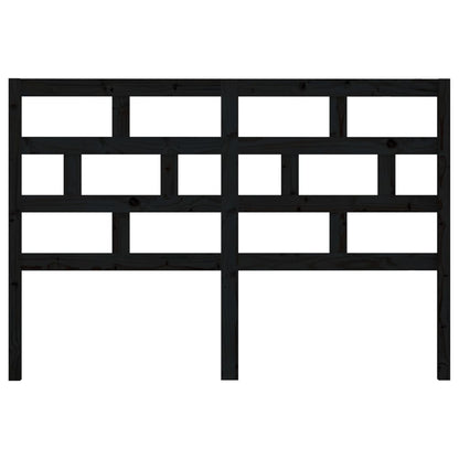 Hoofdbord 66X4X00 Cm Massief Grenenhout 166 x 100 cm Zwart