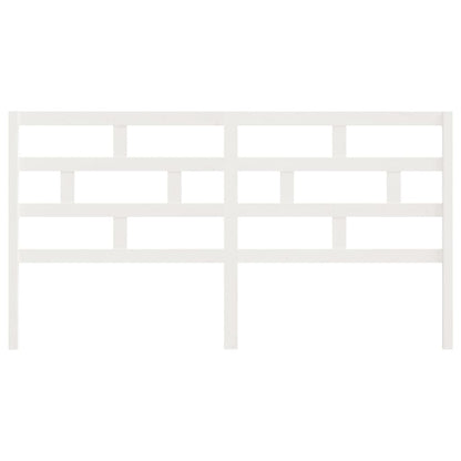 Hoofdbord 86X4X00 Cm Massief Grenenhout 186 x 100 cm Wit