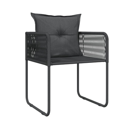 Tuinset Zwart 9 200 cm tafellengte