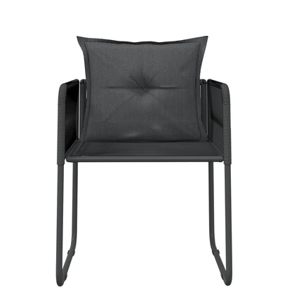 Tuinset Zwart 9 200 cm tafellengte