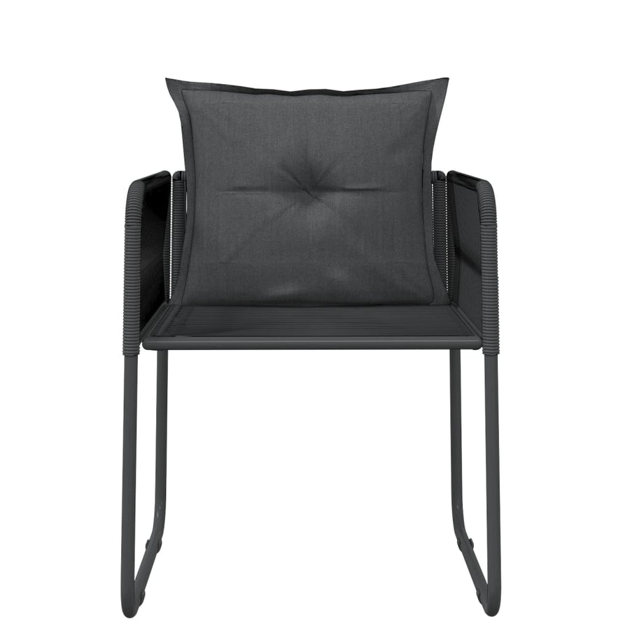 Tuinset Zwart 9 200 cm tafellengte