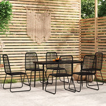 7-delige Tuinset zwart