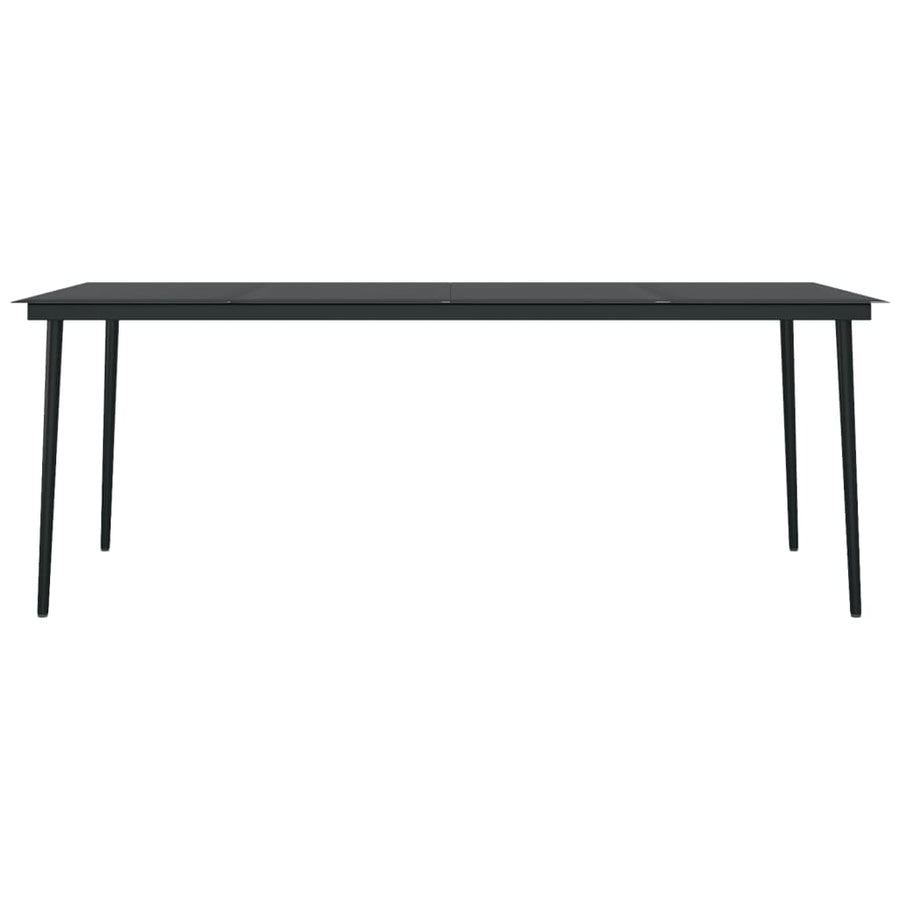 9-delige Tuinset zwart
