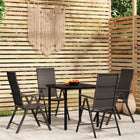 5-piece Garden Set black