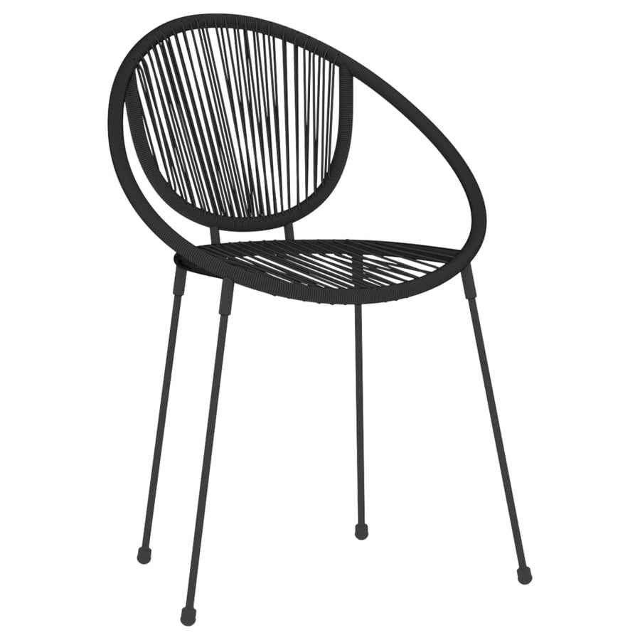 3-Delige Tuinset Zwart 2