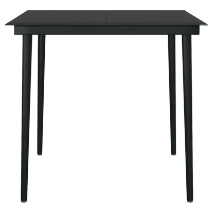 -Delige Tuinset Kleurig 3 80 cm tafellengte Eiken