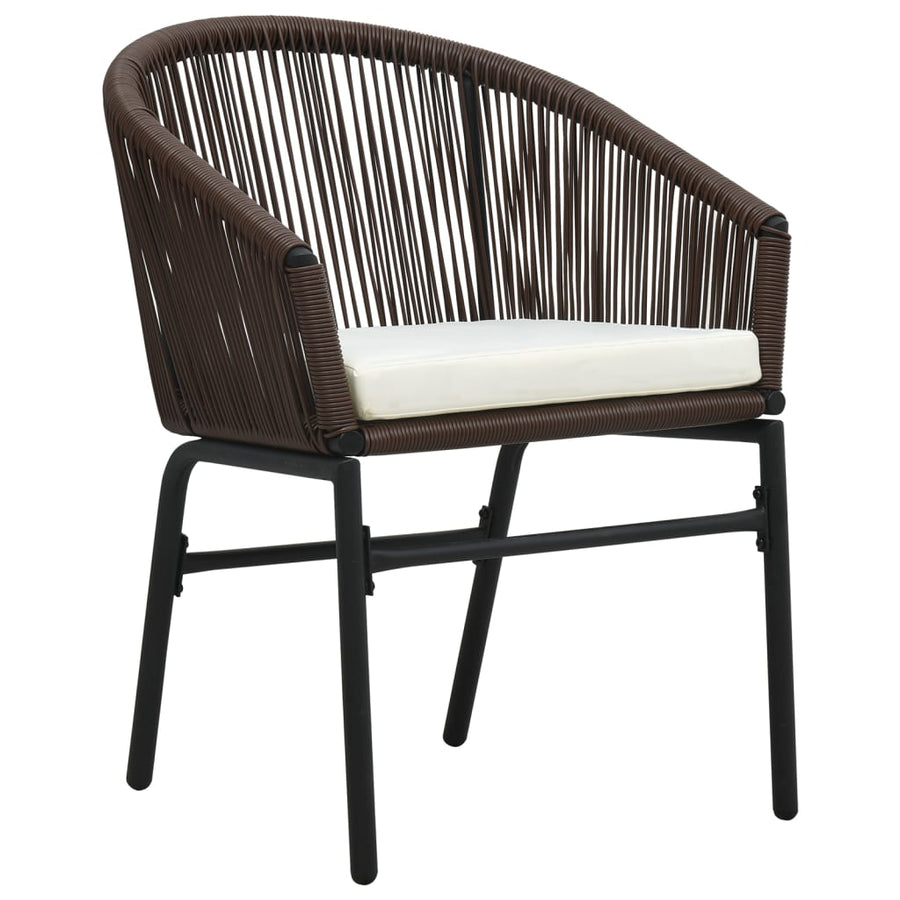 -Delige Tuinset 5 140 cm tafellengte Bruin