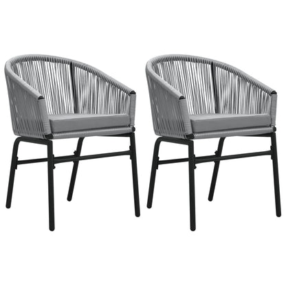 -Delige Tuinset 3 80 cm tafellengte Grijs