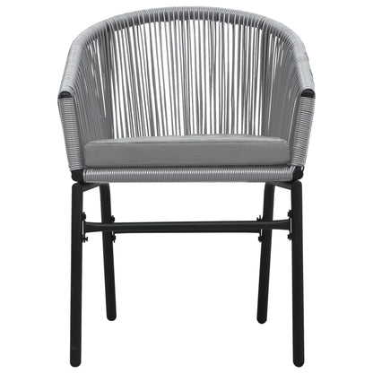 -Delige Tuinset 5 80 cm tafellengte Grijs