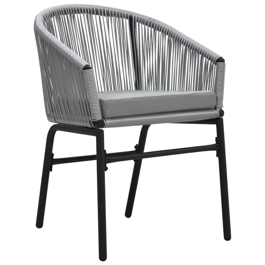 -Delige Tuinset 7 140 cm tafellengte Grijs
