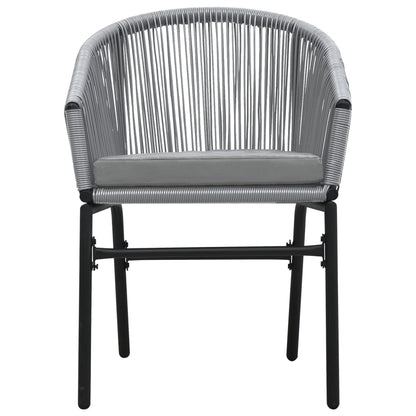 -Delige Tuinset 7 140 cm tafellengte Grijs
