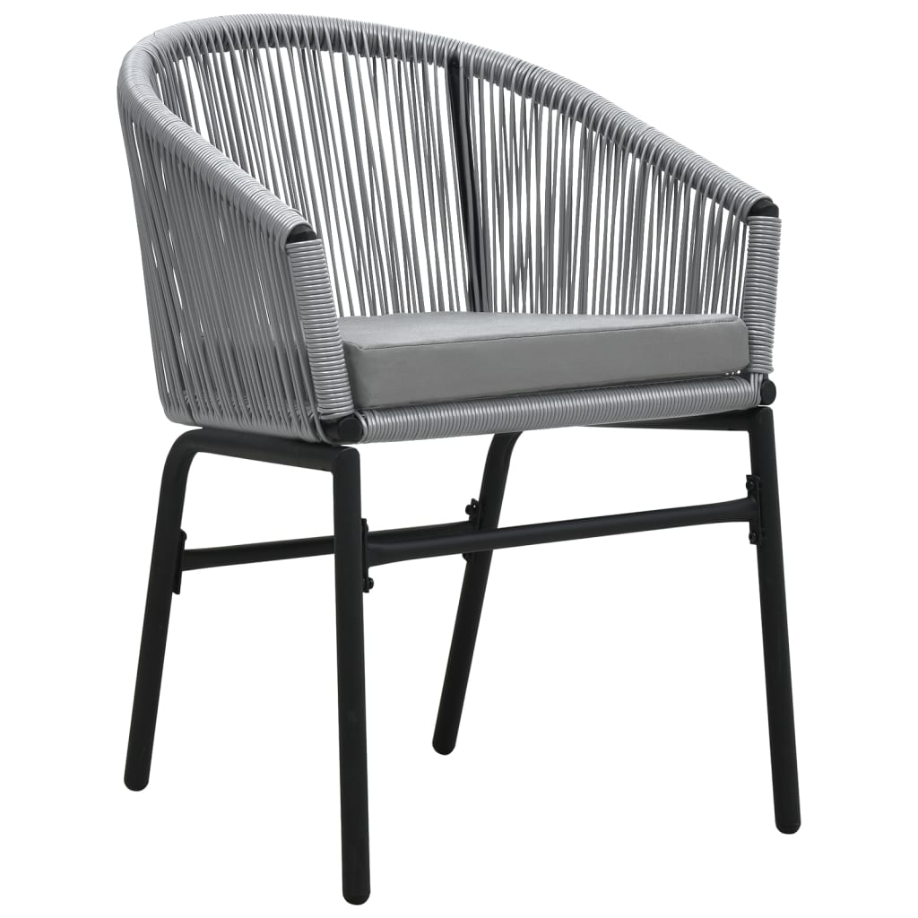 7-Delige Tuinset 6 200 cm tafellengte Grijs
