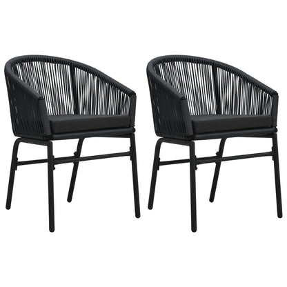 -Delige Tuinset 3 80 cm tafellengte Zwart