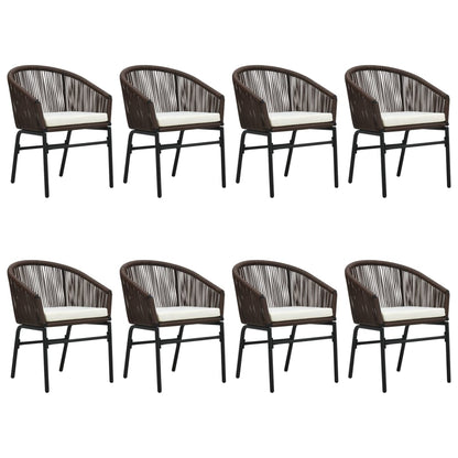 9-delige Tuinset bruin