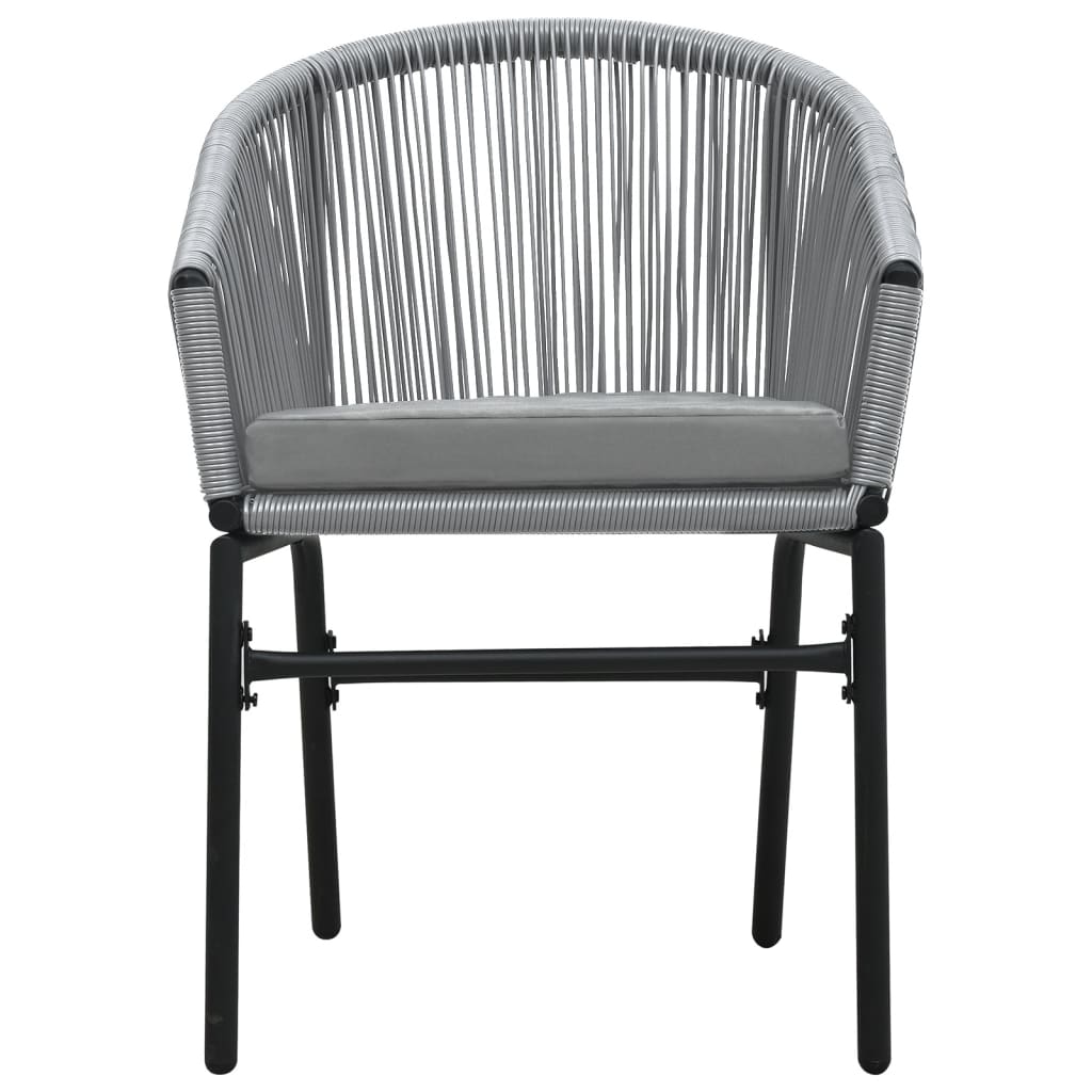 -Delige Tuinset 5 140 cm tafellengte Grijs