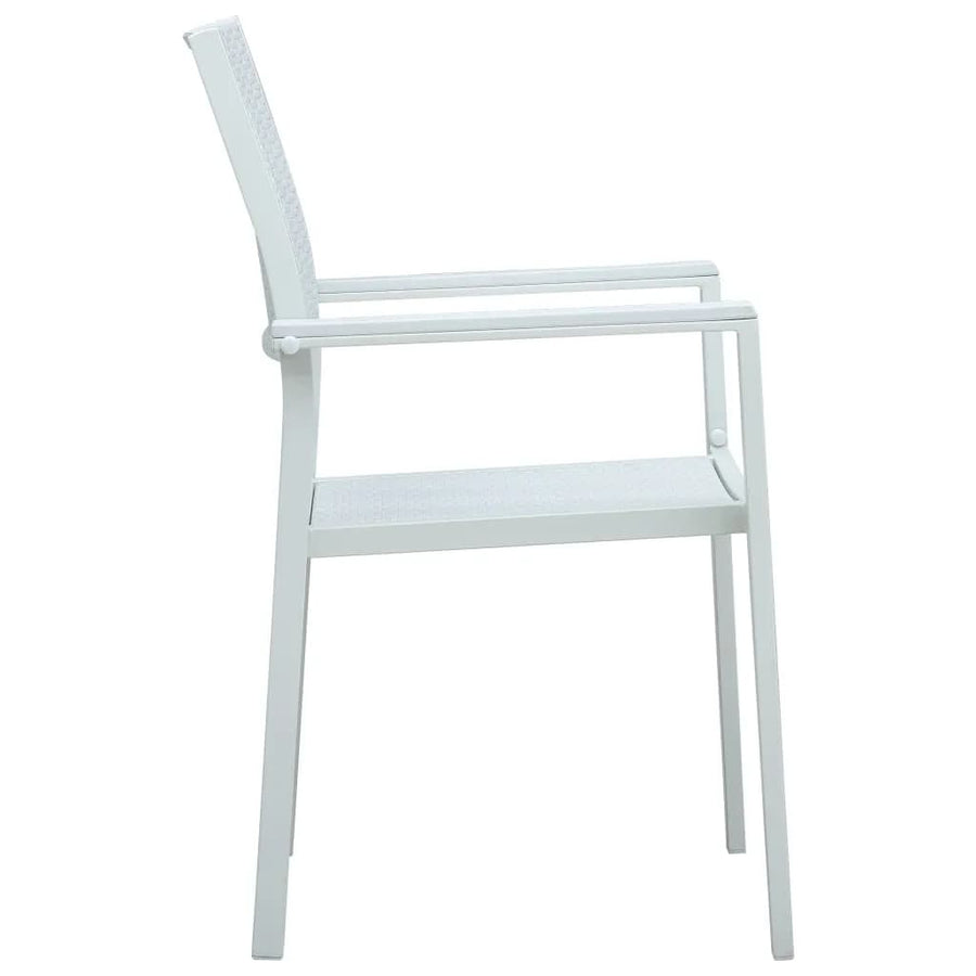 -Delige Tuinset 5 80 cm tafellengte Wit