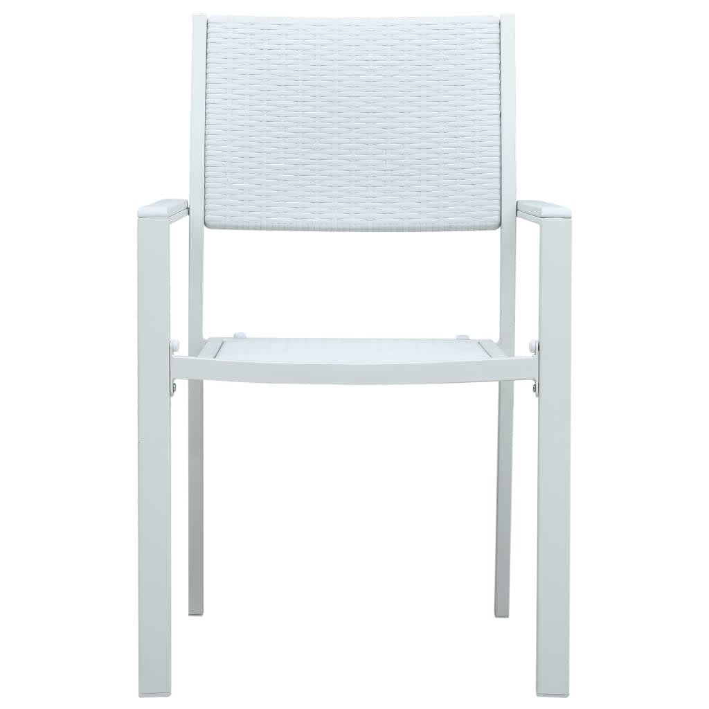 -Delige Tuinset 5 140 cm tafellengte Wit