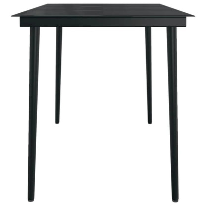 -Delige Tuinset 5 140 cm tafellengte Zwart