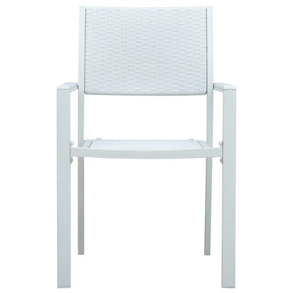 -Delige Tuinset En Wit 7 140 cm tafellengte Zwart