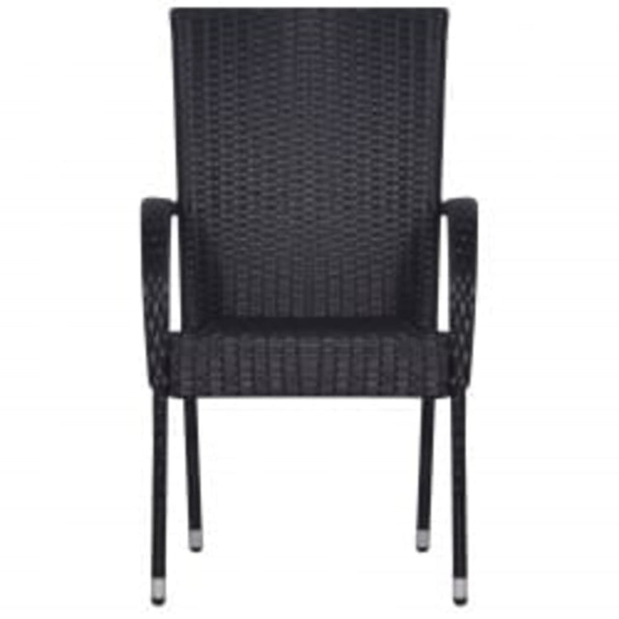 -Delige Tuinset 3 80 cm tafellengte Zwart