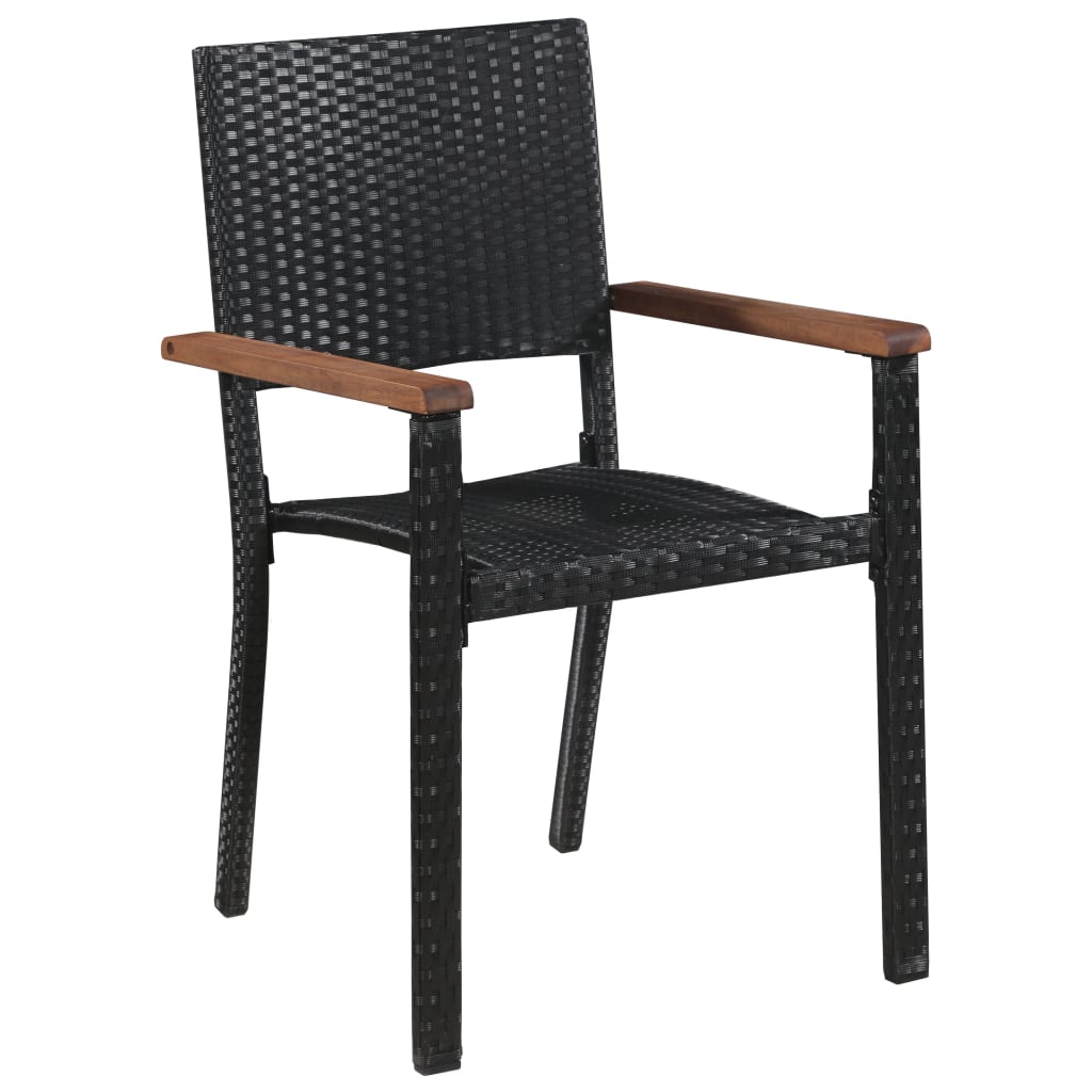 Tuinset Zwart 7 200 cm tafellengte