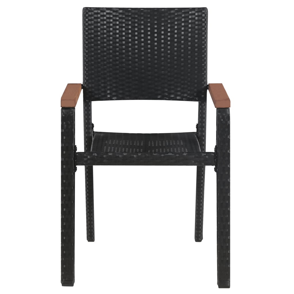 Tuinset Zwart 7 200 cm tafellengte