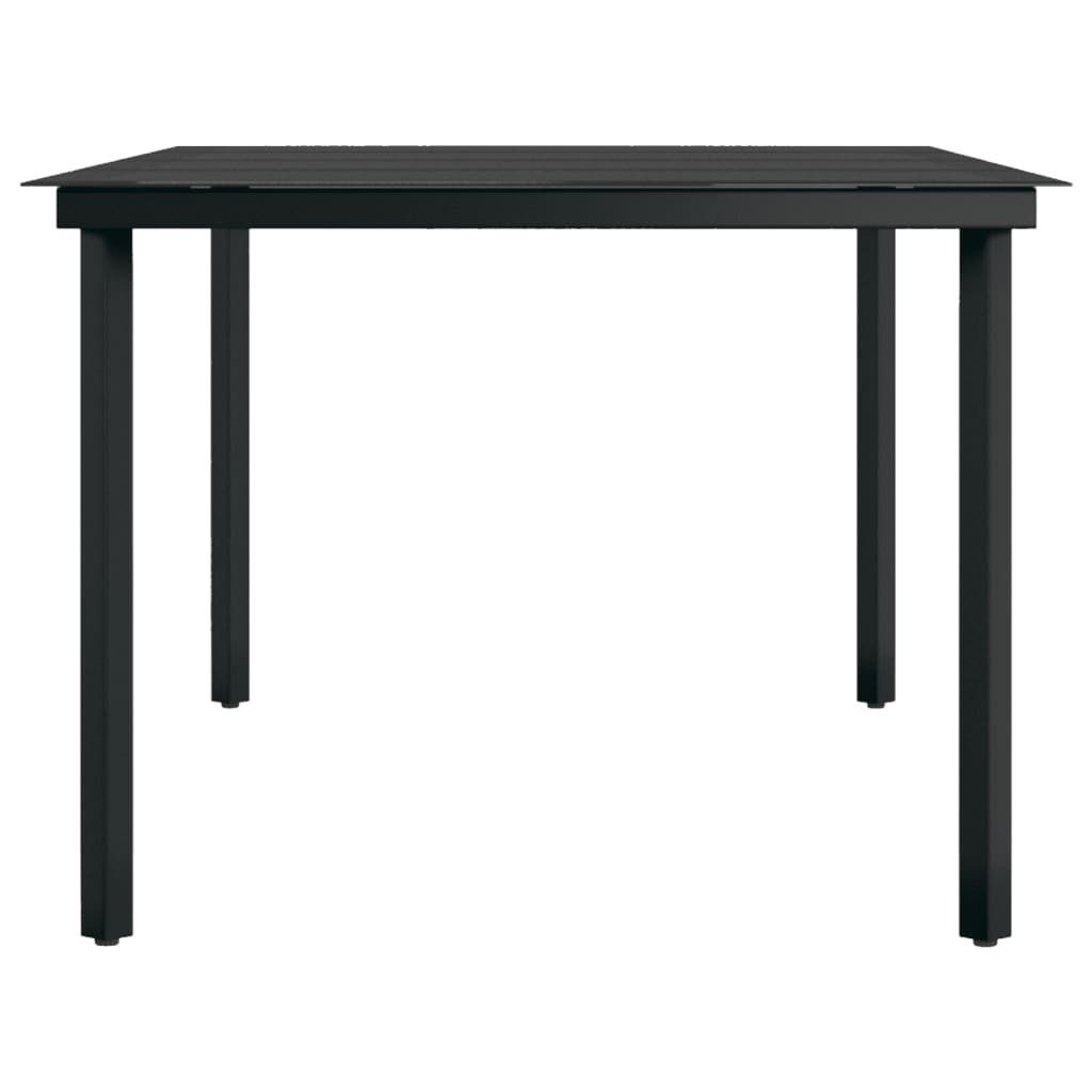 Tuinset Zwart 7 200 cm tafellengte