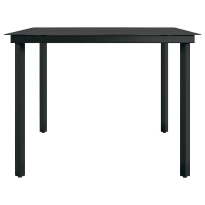 Tuinset Zwart 7 200 cm tafellengte