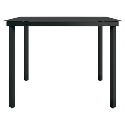 Tuinset Zwart 9 200 cm tafellengte