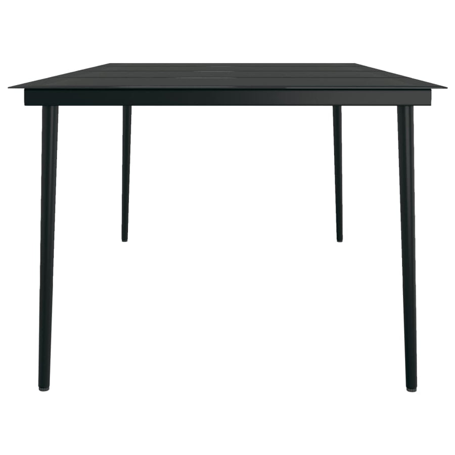 9-delige Tuinset met kussens grijs