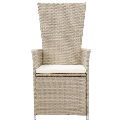 7-Delige Tuinset Met Kussens 6 Beige