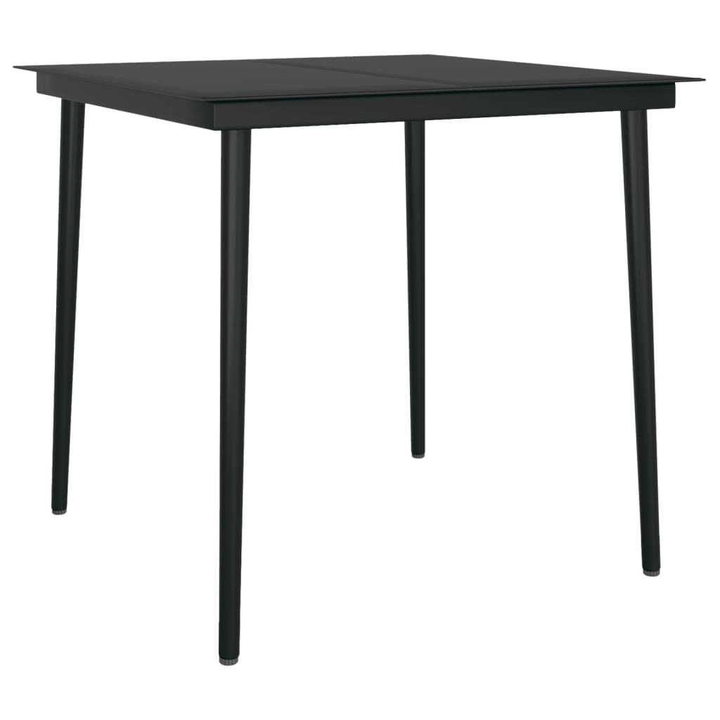-Delige Tuinset Met Kussens 3 80 cm tafellengte Grijs