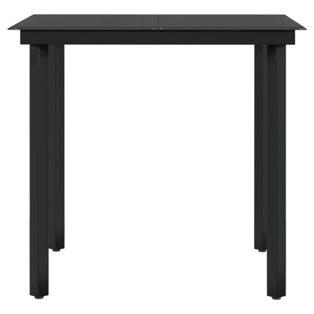 -Delige Tuinset Met Kussens 3 80 cm tafellengte Bruin
