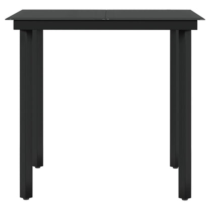 -Delige Tuinset Met Kussens 5 80 cm tafellengte Bruin