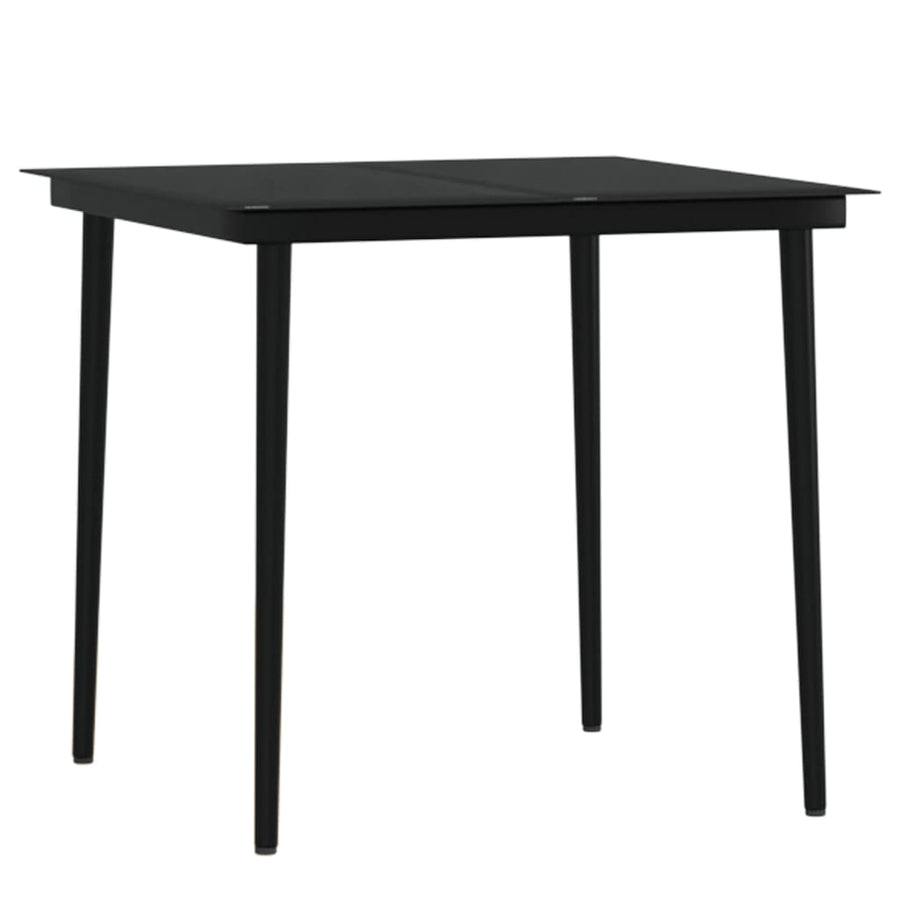 -Delige Tuinset Met Kussens 5 80 cm tafellengte Bruin
