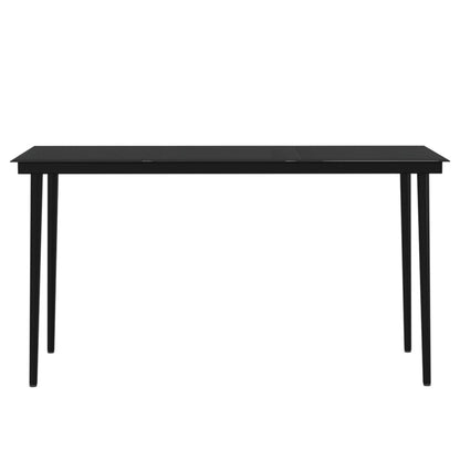 -Delige Tuinset Met Kussens 5 140 cm tafellengte Bruin
