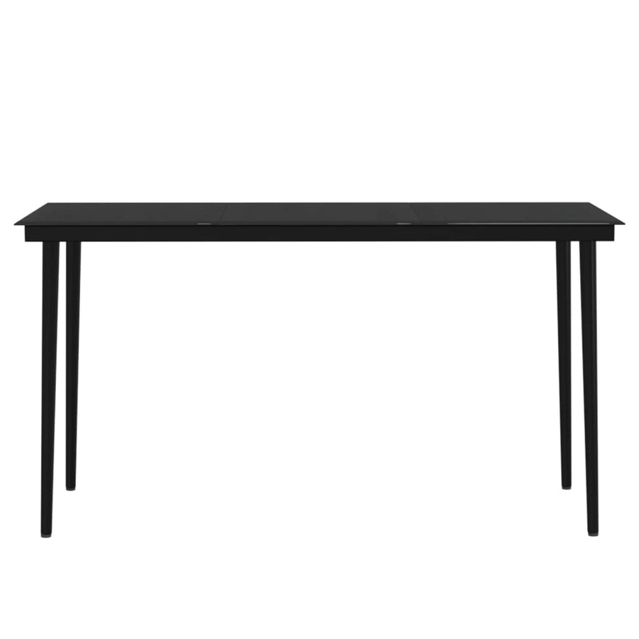 -Delige Tuinset Met Kussens 5 140 cm tafellengte Bruin