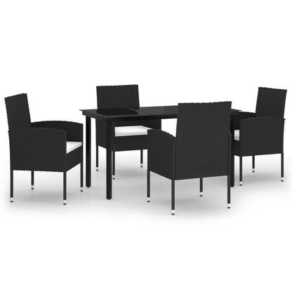 5-delige Tuinset zwart