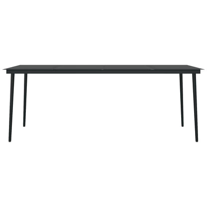 9-delige Tuinset zwart