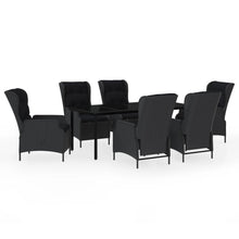Tuinset 7 200 cm tafellengte Donkergrijs