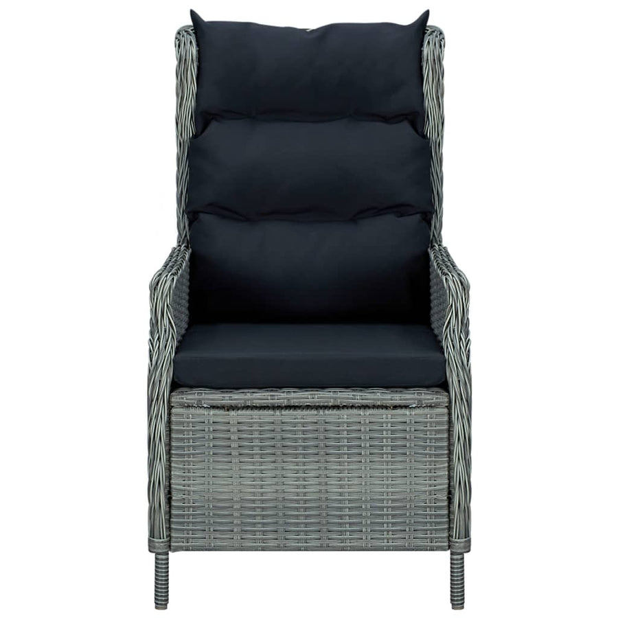 Tuinset 3 80 cm tafellengte Lichtgrijs