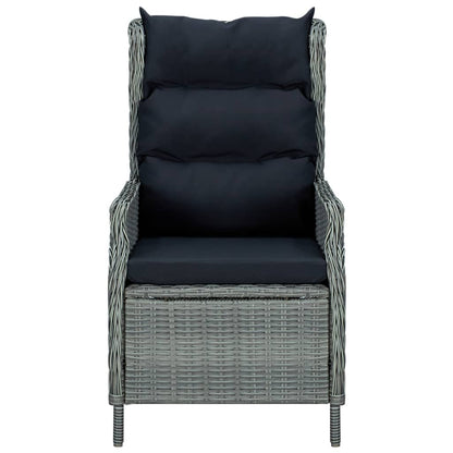 Tuinset 7 140 cm tafellengte Lichtgrijs