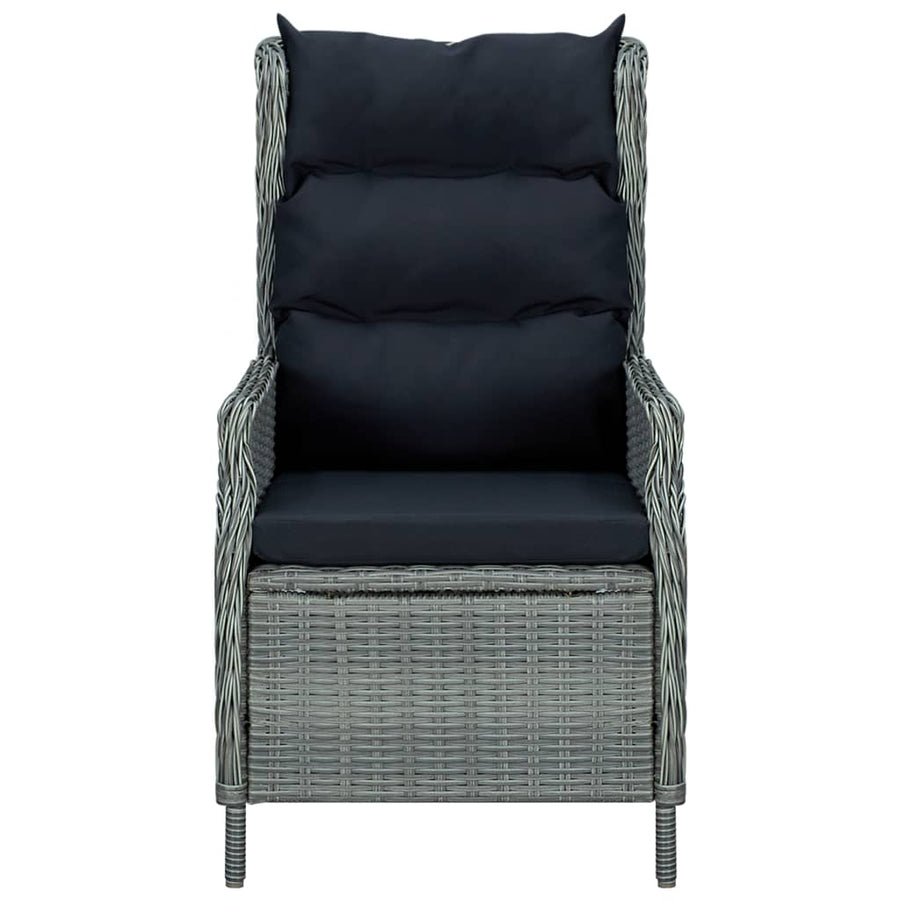 Tuinset 7 140 cm tafellengte Lichtgrijs
