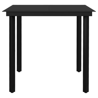 3-Delige Tuinset 2 80 cm tafellengte Bruin